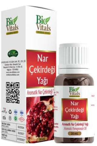 Bio Vitals Nar Çekirdeği Yağı 20 Ml X 2 Adet Bio Vitals Nar Çekirdeği Yağı 20 Ml X 2 Adet