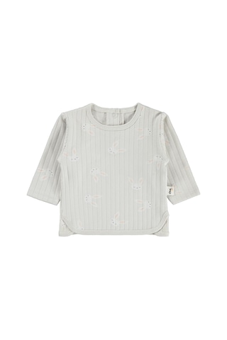 Civil Baby Tavşan Empirme 3-18 Ay Sweatshirt - Gri Açık Gri
