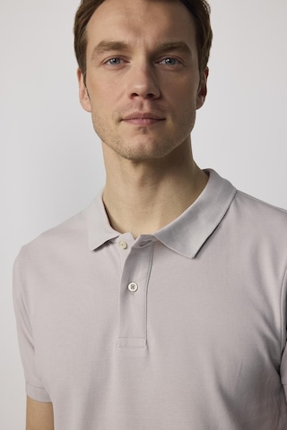 Tudors Erkek Slim Fit Dar Kesim Pamuklu Yumuşak Dokulu Serin Tutan Kumaş Düz Pike Gri Polo Yaka Tişört-30766-Gri