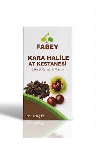 Esfabey Kara Halile At Kestanesi Bitkisel Karışımlı Macun 420 Gr