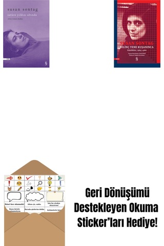 Satürn Yıldızı Altında + Bilinç Tene Kuşanınca + Okuma Sticker'ları