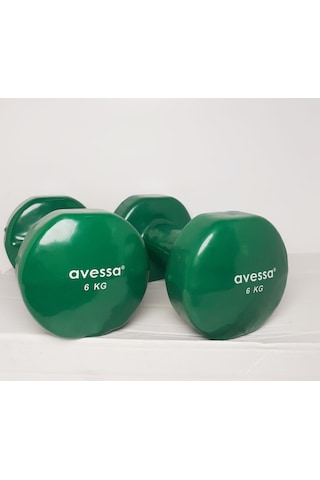 Avessa 6 Kg Vinil Dambıl Pvc 2 Adet