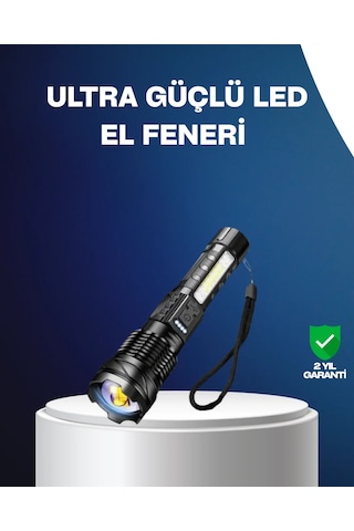 Outdoor Ve Acil Durum İçin Güçlü Led El Feneri Çok Renkli