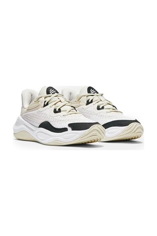 Under Armour Curry Splash 24 Sde Erkek Basketbol Ayakkabısı 3028192-100 Beyaz-beyaz Beyaz