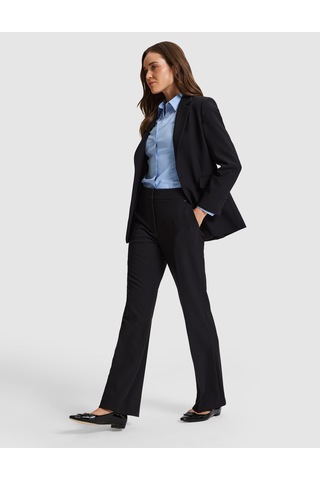 Pierre Cardin Siyah Straight Fit Kumaş Pantolon 50331136 Vr046