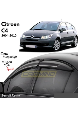 Citroen C4 Mugen Cam Rüzgarlığı 2004-2010