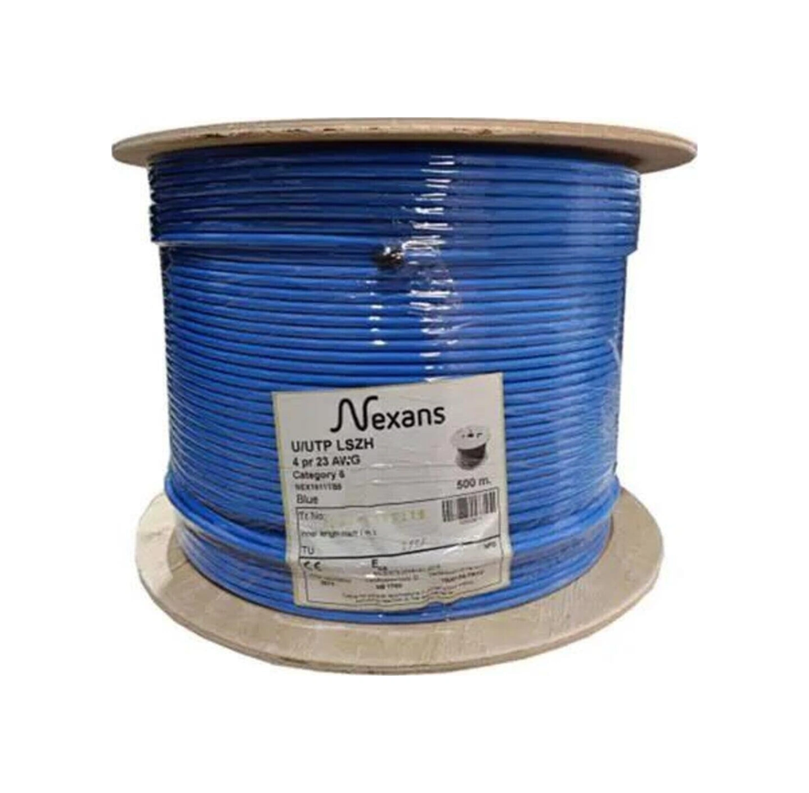 Cat 6 Halogen Free Utp 23awg Kablo 500m Mavi-115600