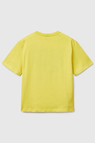 United Colors Of Benetton Erkek Çocuk T Shirt 3ı1xc10o4 Sarı Sarı
