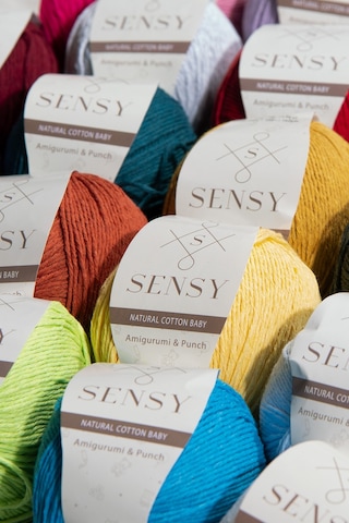 Premium Amigurumi Ipi Punch Panç Baby Soft Cotton 50 Gr Örgü Ip Pudra