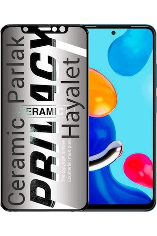 Xiaomi Redmi Note 11 Hayalet Ekran Koruyucu Parlak Seramik Kırılmaz Cam 9018000001321