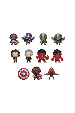Monogram Captain America Klipsli Sürpriz Figür 68900 Diğer