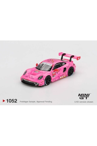 Mini Gt 1052 1/64 Porsche 911 Gt3 R Ao Racing 2024 Imsa Road Amerıca