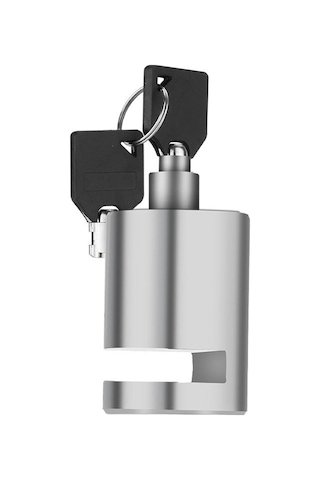 Padalink Bisiklet, Motosiklet Ve Elektrikli Scooter İçin Dayanıklı Disk Fren Kilidi - 2 Anahtarlı, Hırsızlığa Karşı Güvenlik