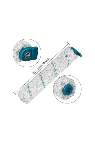 Dancemonkey Leifheit Regulus Aqua Powervac İçin Hepa Sünger Filtre & Fırça Rulo - Mikrofiber Ve Kıllı Temizleme