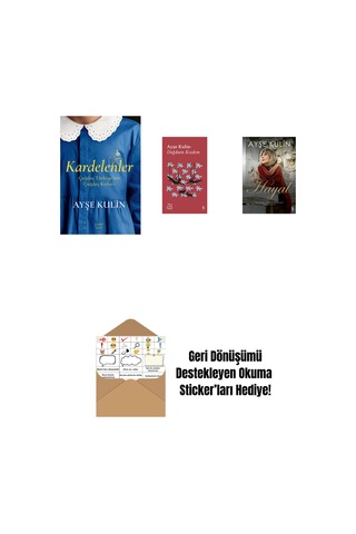 Kardelenler + Everest Açıkhava 19 - Doğdum. Kızdım + Hayal + Okuma Sticker'ları