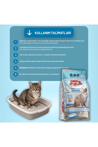 Kedi Kumu Sabun Kokulu 10 Lt - 2 Adet