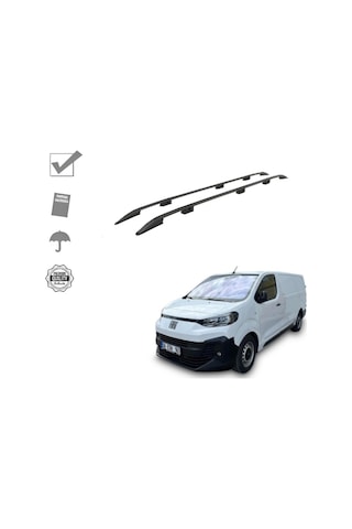 Scudo Van Maxi Uzun Şase Tavan Çıtası Siyah 2022 2023 2024 2025 2026 2027