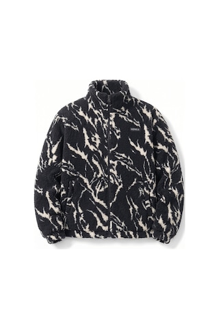 Genius Store Oversize Peluş Erkek İçi Polarlı Tam Fermuarlı Sherpa Sonbahar Kış Kadın Polar Sweatshirt Oversıze-pelus Dalmaçyalı