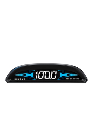 Jeehugo B2 Obdⅱ Araç Hud Monitörü 4 İnç Ekran - Hız/tüp Sıcaklığı/güç Tüketimi Gösterimi Ve 6 Alarm Fonksiyonu