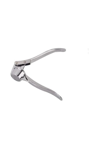 Profesyonel Paslanmaz Çelik Sarımsak Ezici - Ergonomik Lüks Sarımsak Presi, Dayanıklı Metal Sarımsak Kırıcı Ve Püre Yapıcı, Pratik Mutfak Gereçleri Ve Manuel El Presi Açık Bej