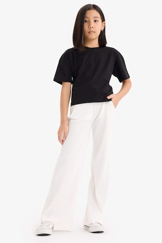 DeFacto Kız Çocuk Wide Leg Geniş Paça Pantolon E1836A825SMER85 Ekru