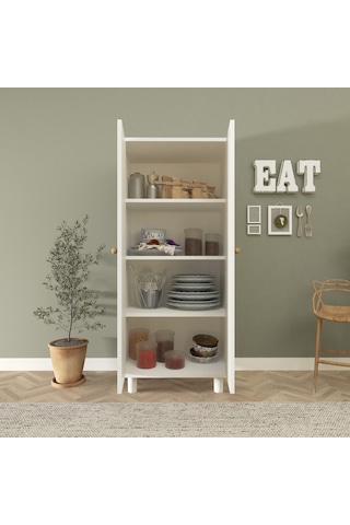 Bono Çok Amaçlı Dolap , Erzak Kiler Dolabı Beyaz