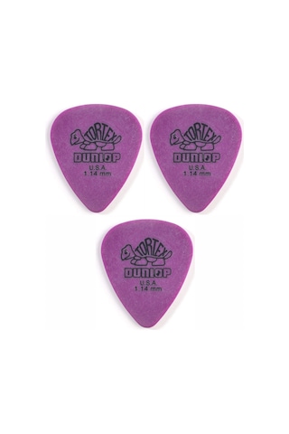 Jim Dunlop 418r1.14 Tortex 3 Adet Standard Pena 1.14 Mm