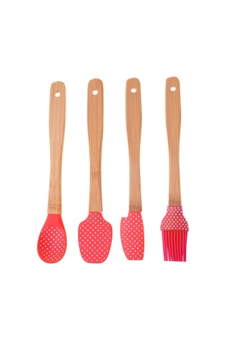 Bambum Bolly 4'lü Spatula Seti  Küçük