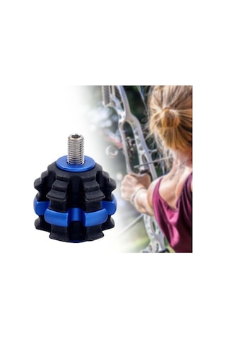 Pazly Suntek Yay Stabilizatörü Kolay Kurulum Okçuluk Şok Emici Mavi