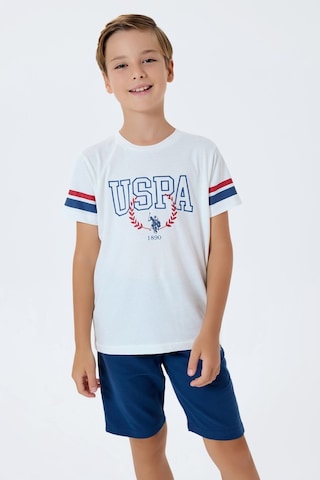 U.s. Polo Assn. Erkek Çocuk Mavi Bermuda Takım 5274-49773 Mavi