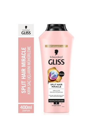 Gliss Split Hair Miracle Şampuan 6 x 400 ML