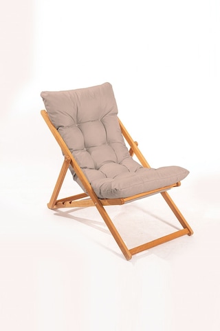 2+1 Nora Şezlong Seti Bahçe-balkon-teras-plaj-kafe Katlanır Set -