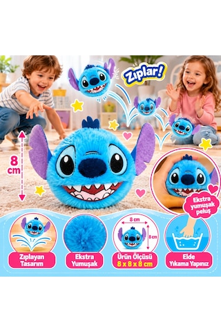 Trendexa Peluş Zıplayan Top Stitch 8 Cm Mac