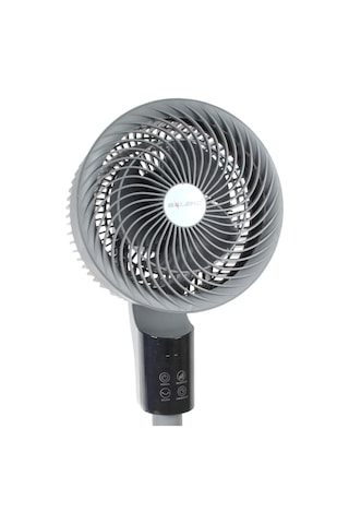 Baleno 20CM 40W Uzaktan Kumandalı 3 Kademeli Gri Vantilatör