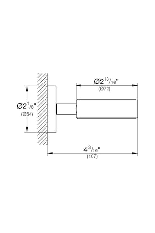 Grohe Sabunluk ve Diş Fırç. Tut. Essentials Br.Hard Grap - 40369A