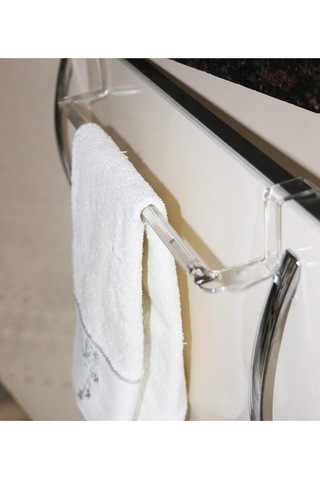 Beyaz Renk Polikarbon Havlu Askısı, Dayanıklı Ve Şık Tasarımıyla Banyo Dekorunuza Değer Katar Diğer