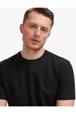 Pierre Cardin Erkek Siyah Tişört 50327857-vr046