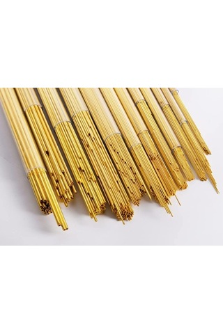 Pirinç İçi Boş Boru 0,6mm 400mm 100 Adet