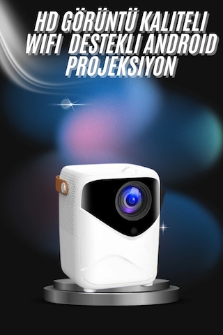 Projeksiyon Ev Sineması Bluetooth 4k Hd Kaliteli Görüntü Kumandalı 94887945