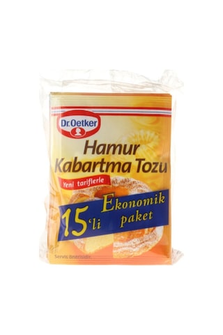 Dr. Oetker Hamur Kabartma Tozu 15 x 10 G