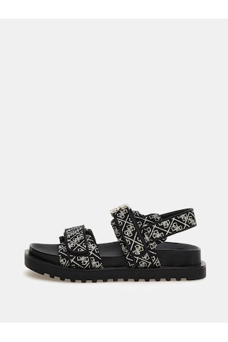 Guess Fabelıs Kadın Sandalet Fl6fbsfal03 Fl6fbsfal03 Blkpl Blkpl Çok Renkli