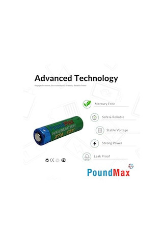 Poundmax 5 Adet 27a, L828, Özel Alkali Pil, 12 V, A27, V27a, Lr27a, Mn27, Gp27a, V27ga Saatler, Uzaktan Kumandalar, Hes