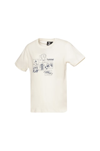 Hummel Semenyo Çocuk Kısa Kollu Tişört 912255-9157 Ekru