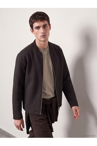 Lcw Vision Kahverengi Loose Fit Erkek Bomber Ceket