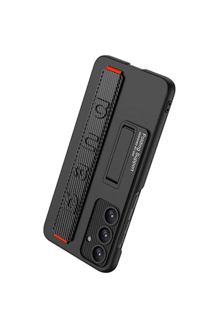 Galaxy Uyumlu S24 Plus Kılıf Standlı El Tutacaklı Band Kılıf
