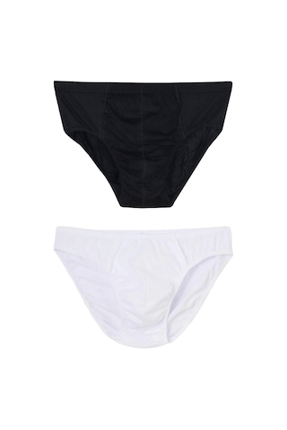 2 Adet Erkek % 100 Pamuk Önyıldız Kom Slip 001