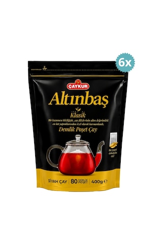 Çaykur Altınbaş Demlik 80 X 5 Gr X 6 Paket