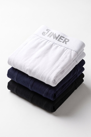 Just Inner Erkek Modal Boxer Logo Lastikli Ekstra Konforlu Kalıp 135009 Siyah