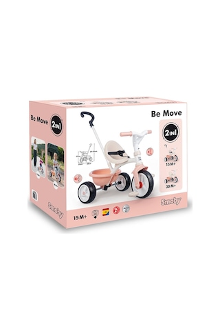 Smoby Be Move Üç Tekerlekli Bisiklet - Pembe 740339 Pembe