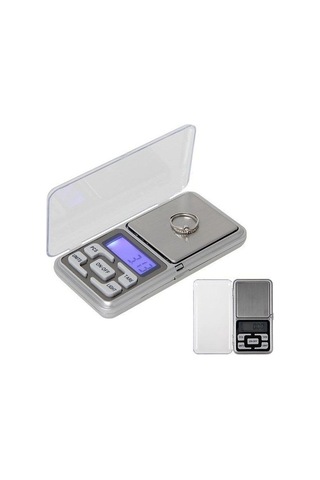 Dijital Hassas Cep Terazi 500 Gr 0.01 Taksimat Notebook 5468 Çok Renkli